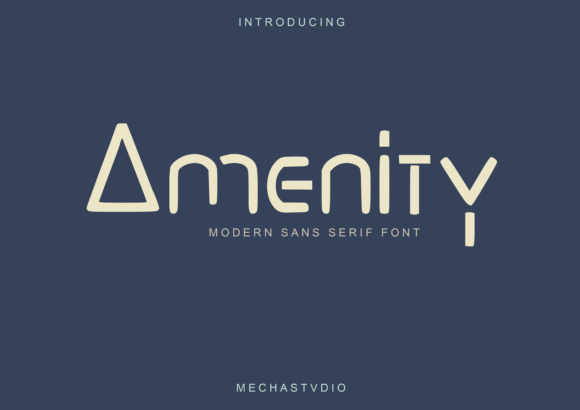 Amenity Sans Serif Font for Modern Web Design