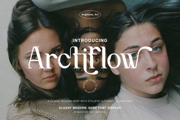 Arctiflow: A Modern Serif Font for a Polished Brand Look