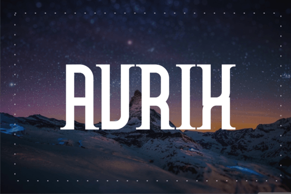 Aurix: A Modern Slab Serif Font for Professional Branding