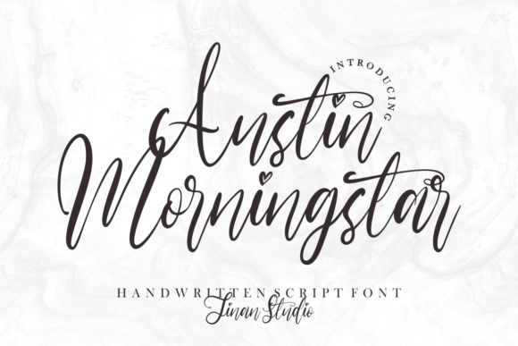 Austin Morningstar: A Modern Script Font for Campaign Creativity