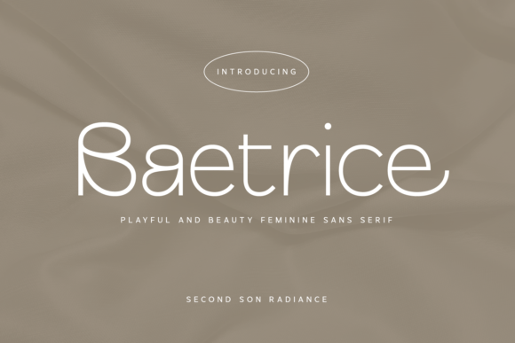 Baetrice: A Stylish Sans Serif Font for Polished Branding