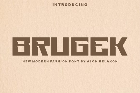 Brugek: A Modern Sans Serif Font for Branding Projects