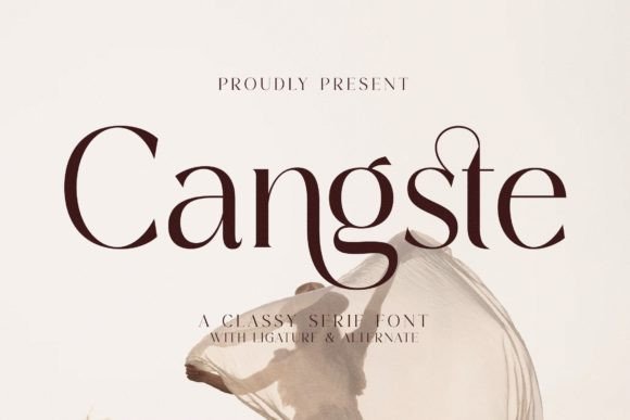 Cangste Serif Font for Modern Web Design