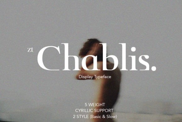 Chablis: A Serif Font for Elegant Editorial Design