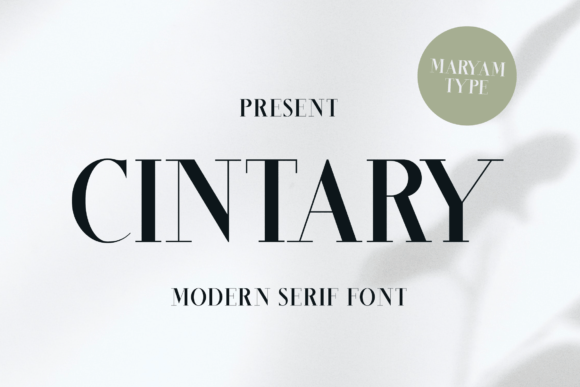 Cintary Serif Font for Professional Branding