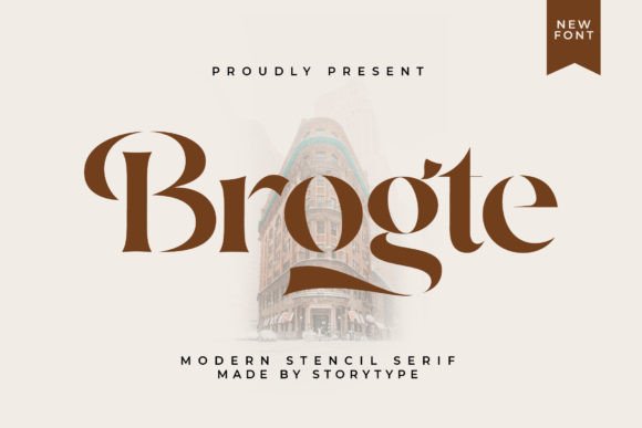Enhance Your Brand with the Elegant Brogte Font