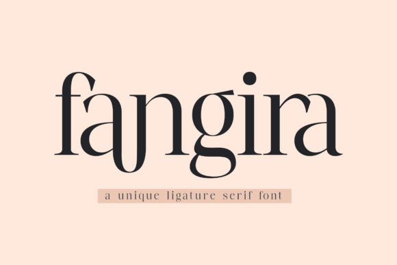 Fangira: A Serif Font with Timeless Elegance