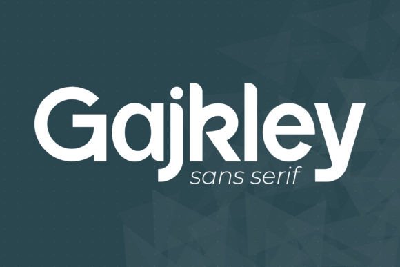 Gajkley Serif Font for Modern Web Design