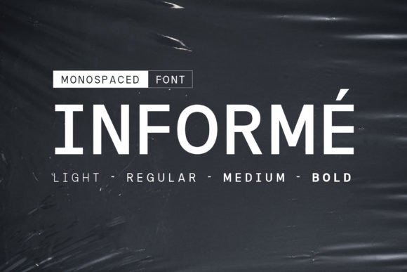Informe: A Modern Font for Professional Branding
