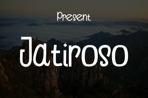 Jatiroso: A Modern Script Font for Elegant Editorial Design