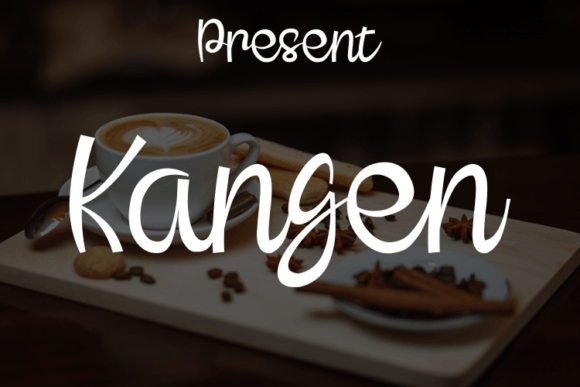 Kangen Font for Handmade Creations