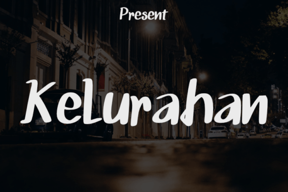Kelurahan: A Modern Script Font for Luxurious Branding