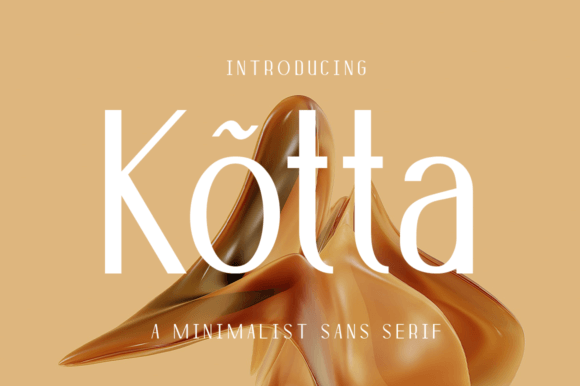 Kotta: A Modern Sans Serif Font for Professional Branding