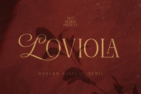 Loviola: A Sophisticated Serif Font for Modern Campaigns