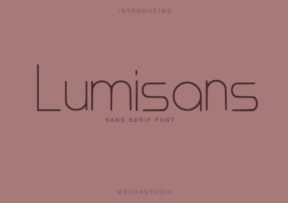 Lumisans: A Modern Sans Serif Font for Digital Design