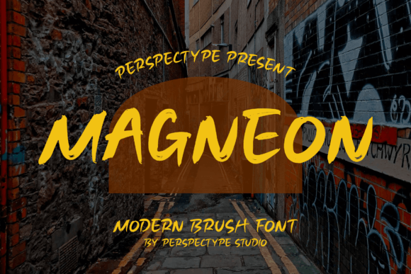 Magneon: A Modern Handwritten Font for Editorial Projects