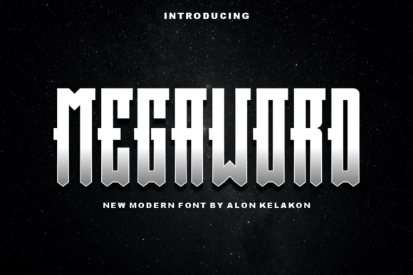 Megaword: A Modern Sans Serif for Bold Design