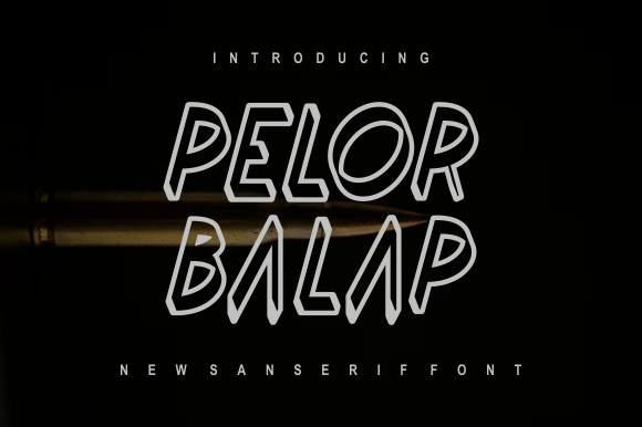 Pelor Balap: A Modern Sans Serif Font for Digital Campaigns