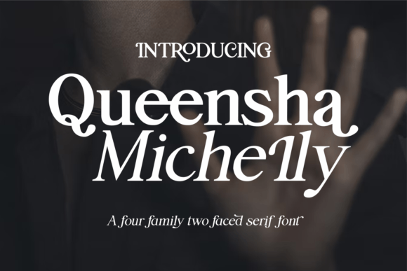 Queensha Michelly Serif Font for Elegant Editorial Design