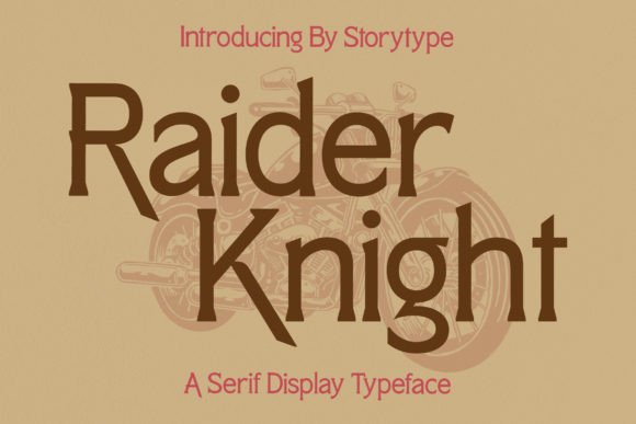 Raider Knight: A Modern Serif Font for Elegant Branding