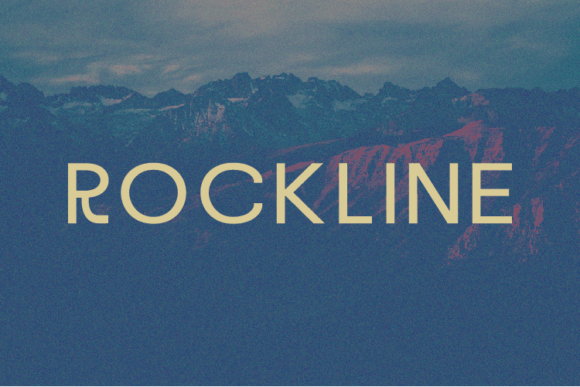 Rockline: A Modern Sans Serif Font for Polished Branding