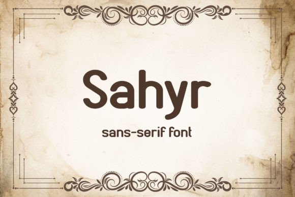 Sahyr: A Modern Sans Serif Font for Campaign Creatives