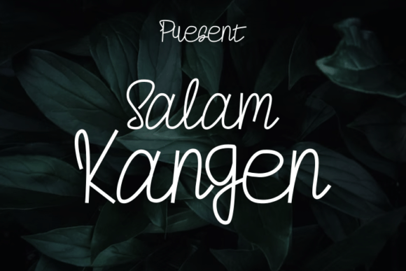 Salam Kangen: A Modern Handwritten Font for Stronger Campaigns
