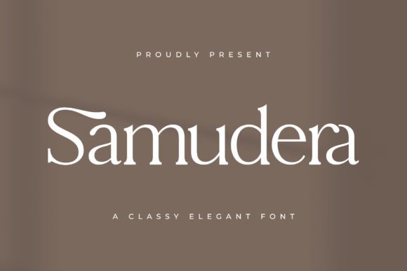 Samudera: A Serif Font with a Touch of Elegance