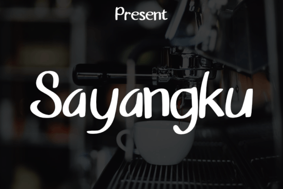 Sayangku: A Modern Script Font for Handmade Creations