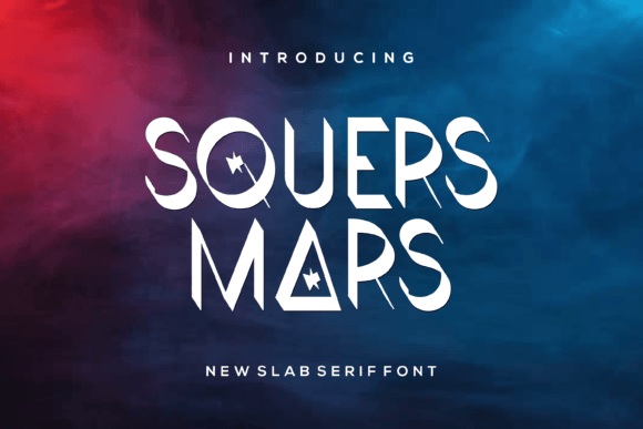 Squersmars Slab Serif Font for Modern Editorial Design