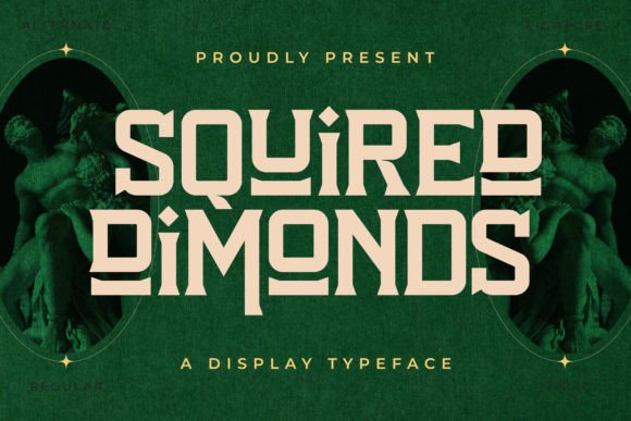 Squired Dimonds: A Serif Font for Modern Web Design