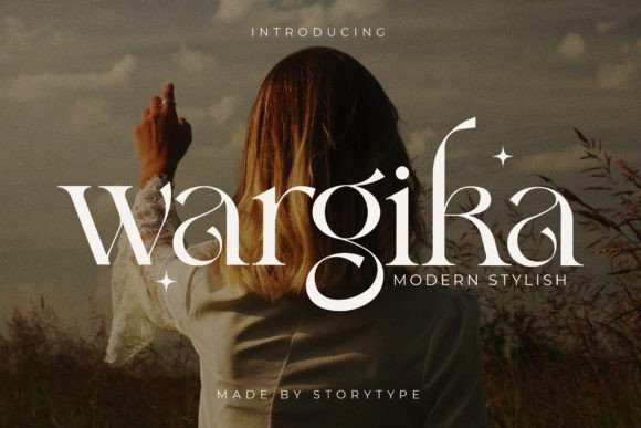 Wargika: A Serif Font That Elevates Your Brand Campaigns