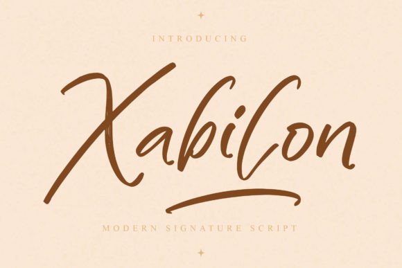 Xabilon – Modern Signature Script for Web Design