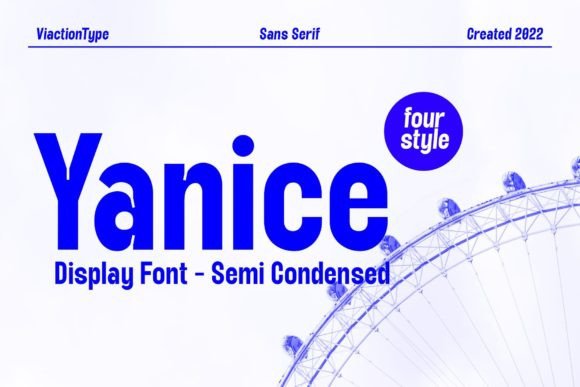 Yanice: A Modern Sans Serif Font for Editorial Design