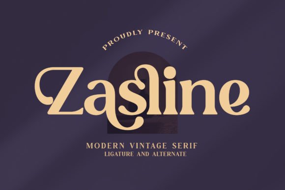 Zasline Serif Font Review for Branding Projects